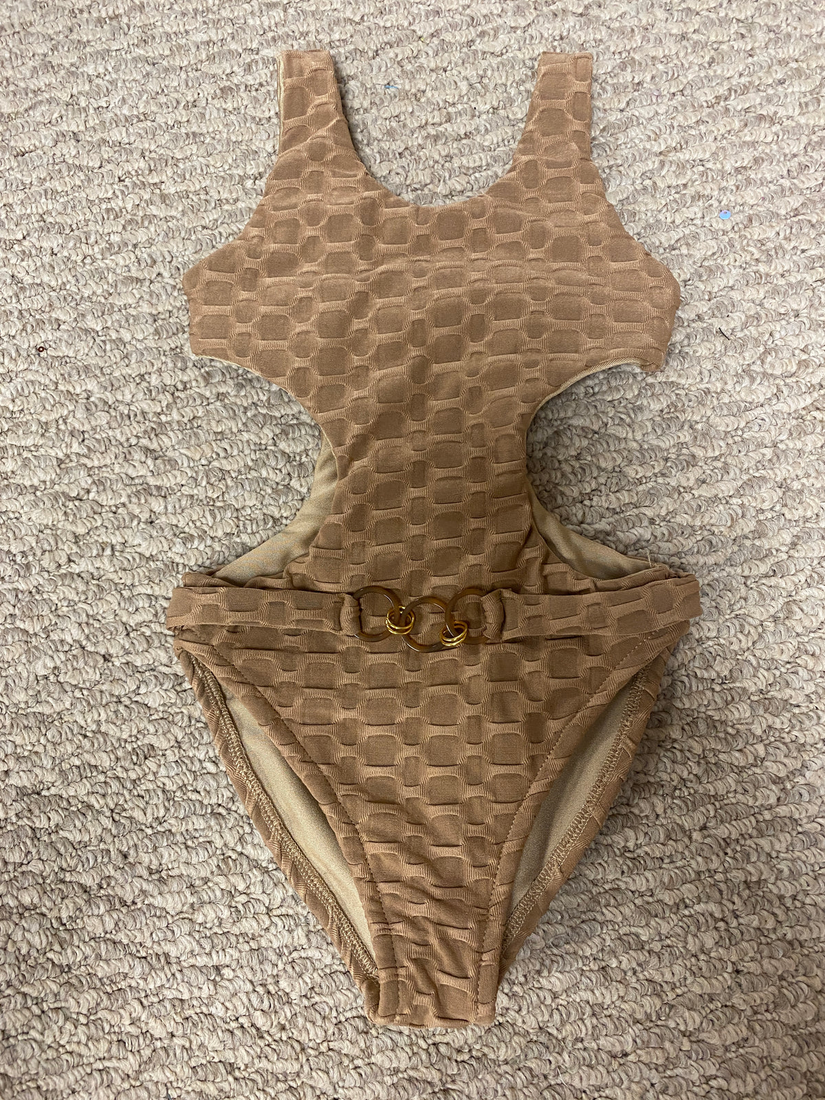 Buy the Top Mocha Monokini chain belt Les Tout Petits and Receive the ...